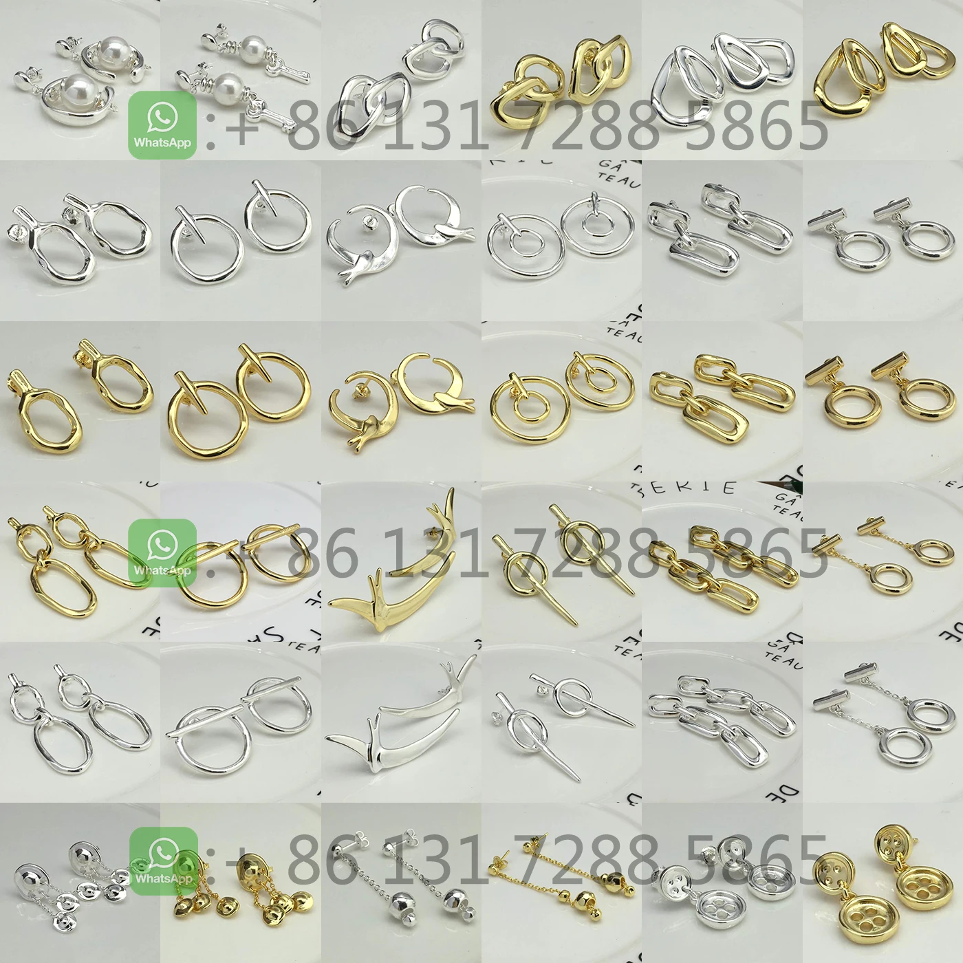

Original High Quality Spanish Style Jewelry Fashion Elegant Earrings with Original Logo Women Jewelry Gifts Free Shipping