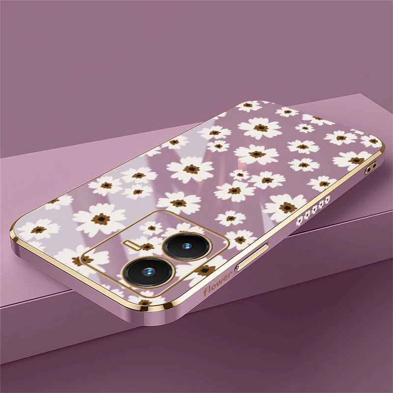 Чехол для телефона Vivo V40 V30E V29E V30 V27 Pro V25E LATAM V25 V23E V21E V21 V20 SE мягкий силиконовый