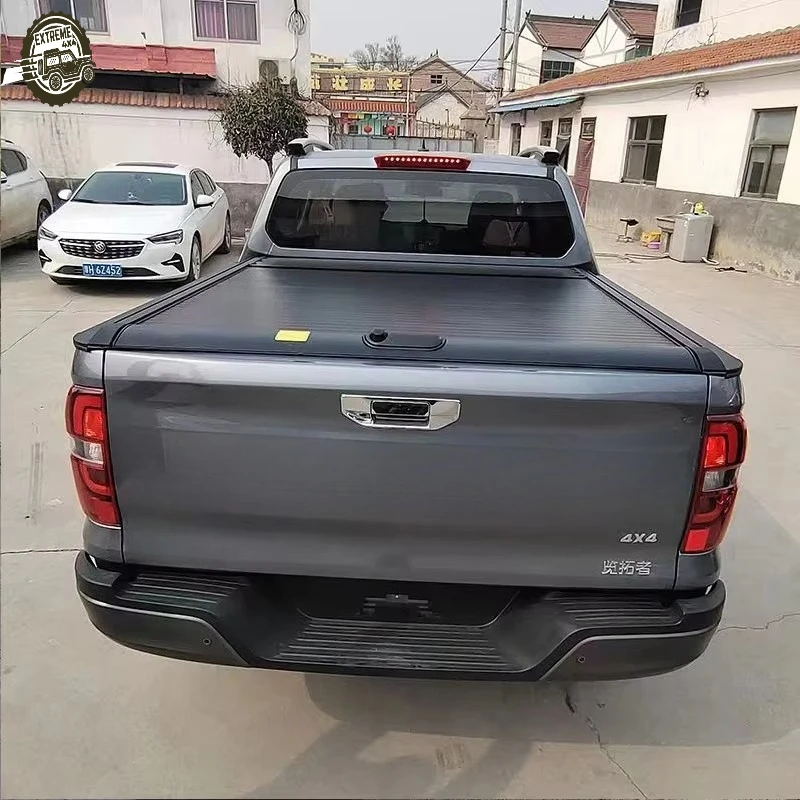 Фото Выдвижная рулонная крышка кузова из алюминиевого сплава для пикапов FOTON Tunland V9 G9, GWM Great Wall Poer, KingKong F70 №1