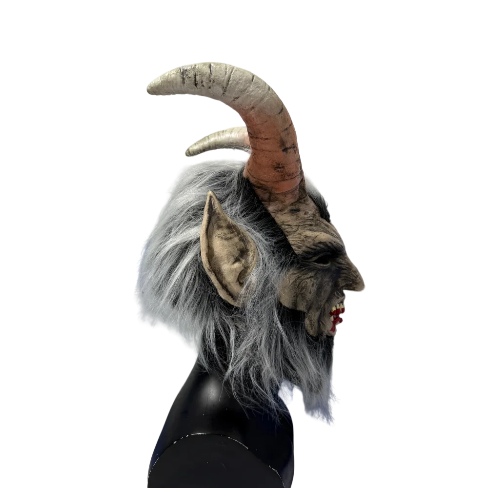 1 шт. рогатый монстр демон Люцифер маска ужасов латексные маски анфас косплей