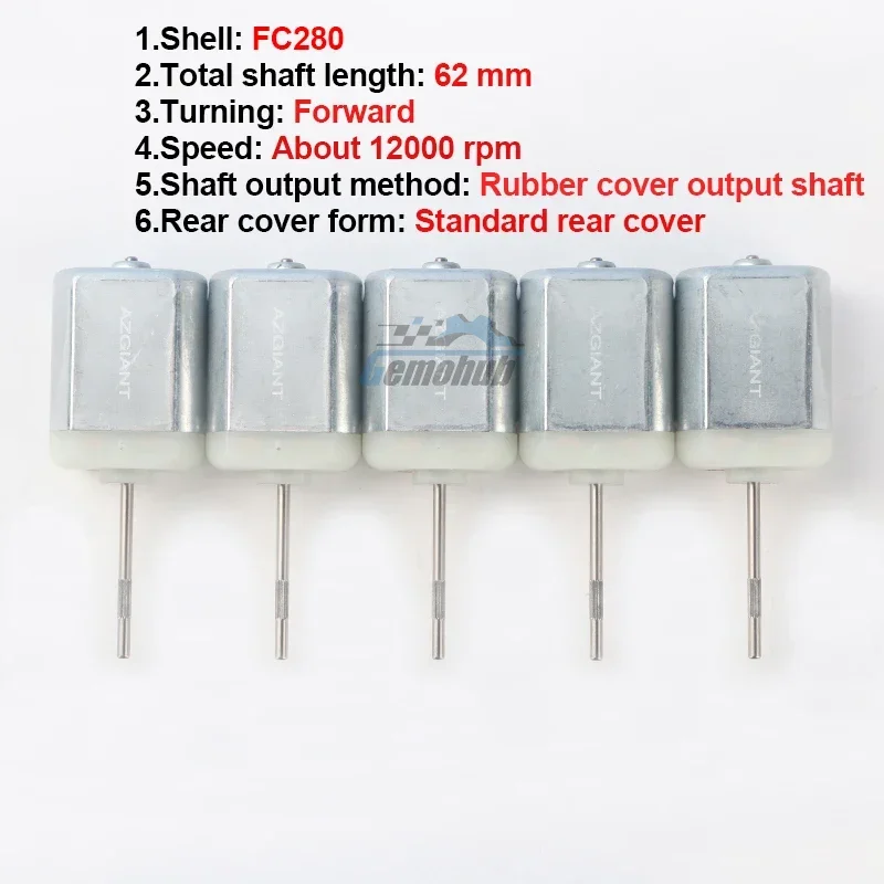 Gemohub автомобильный зеркальный складной двигатель ремонт высокой скорости 12 В