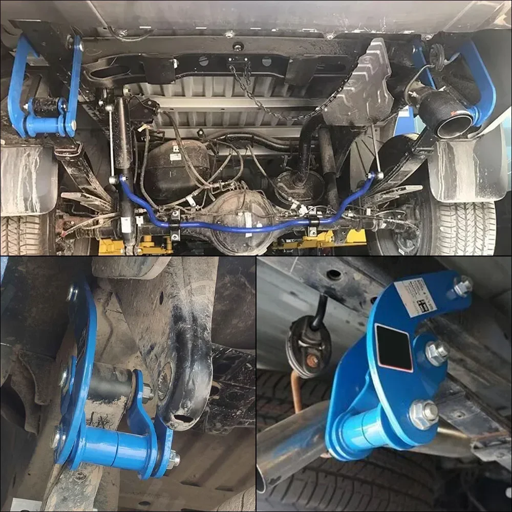 Подходит для Toyota Hilux REVO 2015 + 2 шт. удобная двойная скоба подвеска листовая пружина