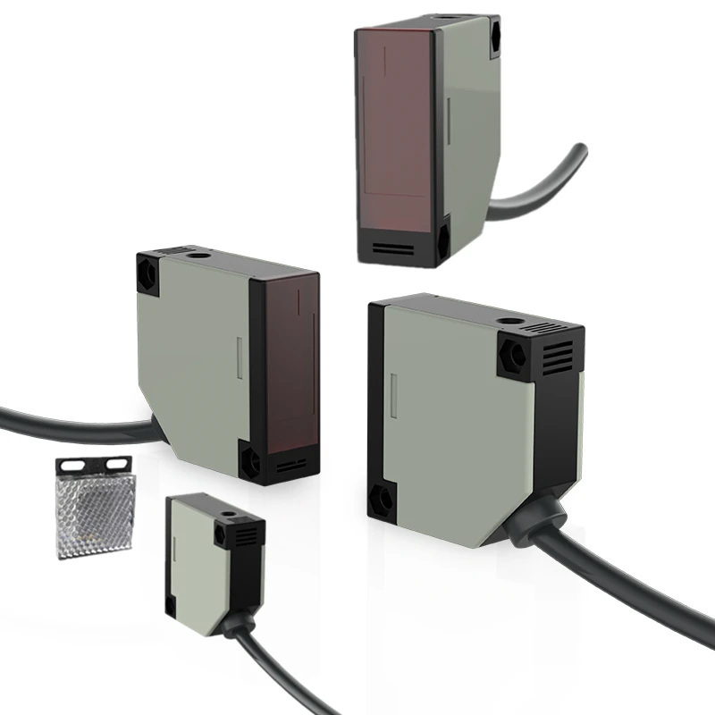 

Photoelectric Switch Sensing Distance Adjustable E3JK Series Industrial Square Photoelectric Induction Switch Module 10v-250v 36