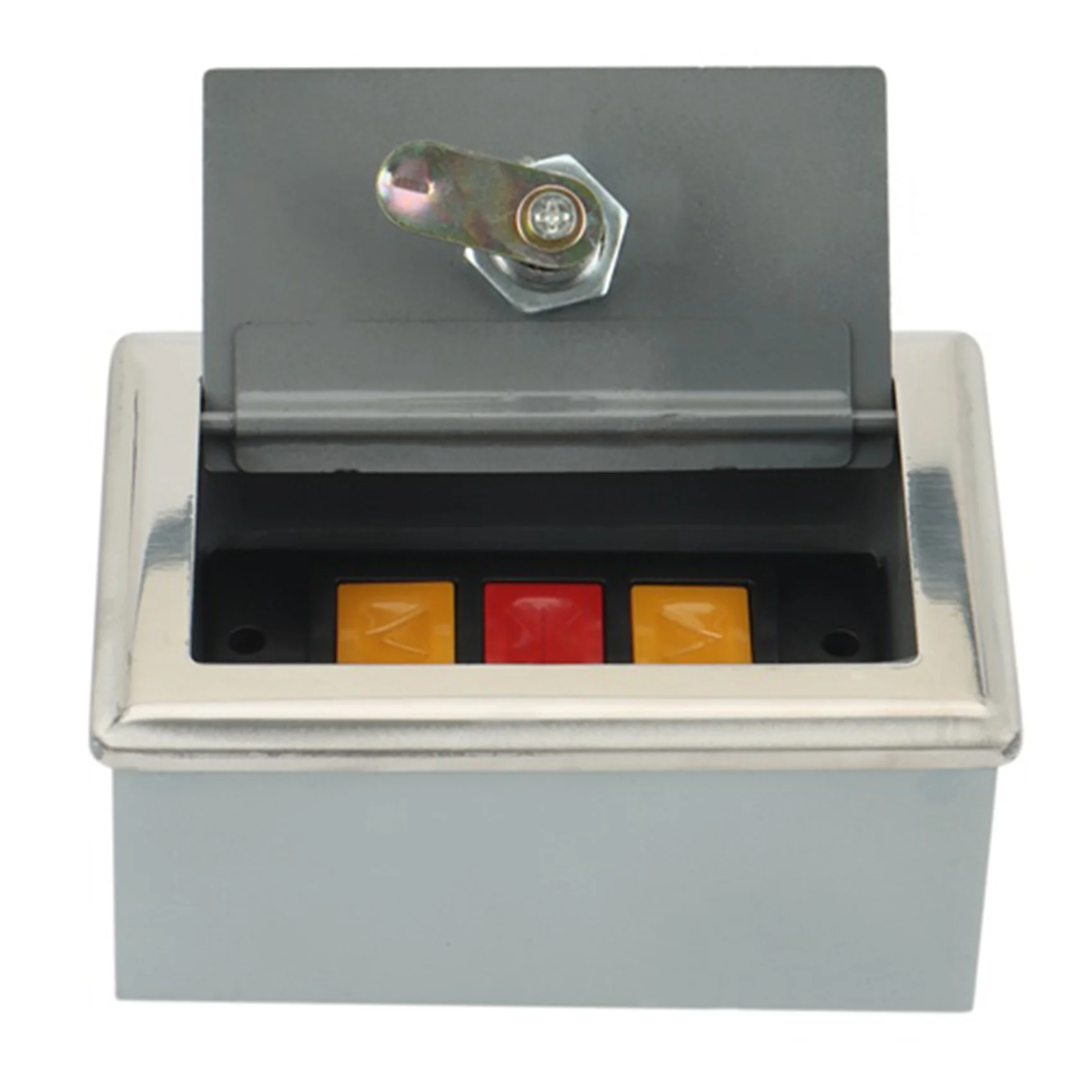 Устройство открывания гаражных ворот замок с электрическим дверным