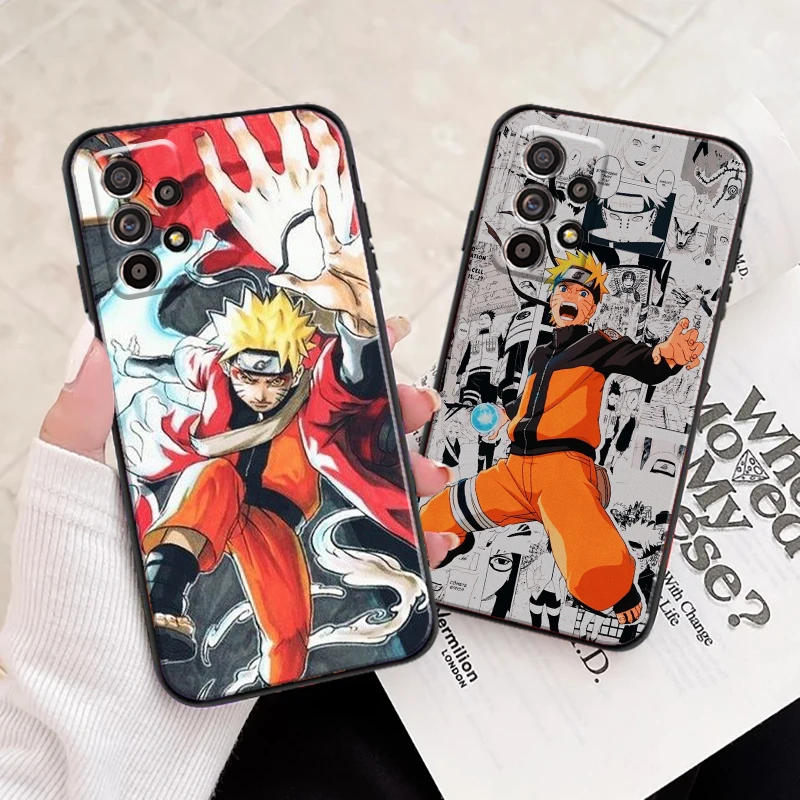 

NARUTO Anime Cartoon For Samsung M11 M12 Phone Case Coque Carcasa Funda Silicone Cover Black Soft