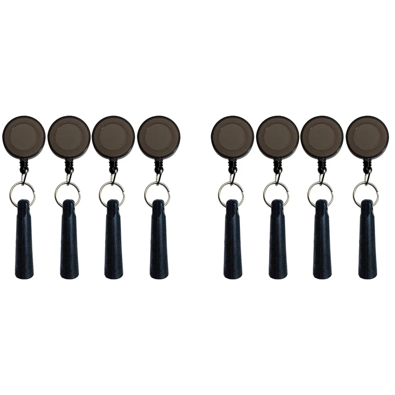 

8 Pcs Elastic Silicone Retractable Pencil Holder, Duty Retractable Pull Pen For Woodwork, Bricklayer, Handicraft Maker