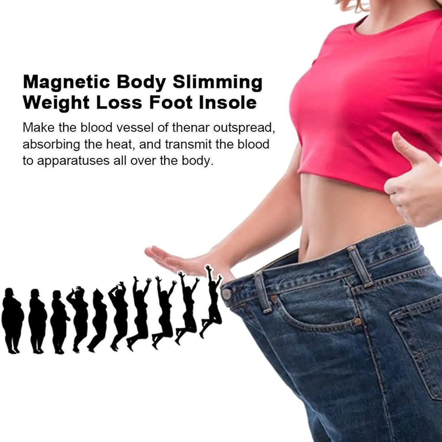 Магнитные Массажные Стельки Для Ног Снятия Стресса Рефлексологическая