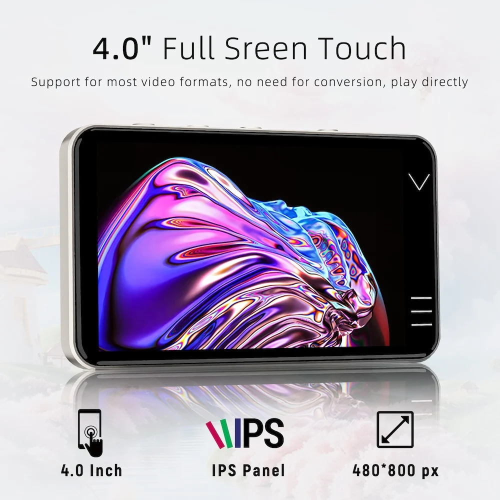 Фото MP3/MP4-плеер 128 ГБ с Bluetooth, Wi-Fi, Android 13, двухсторонней радиосвязью, камерой 5 МП, 22 часами воспроизведения, записью видео, подарок для детей №2
