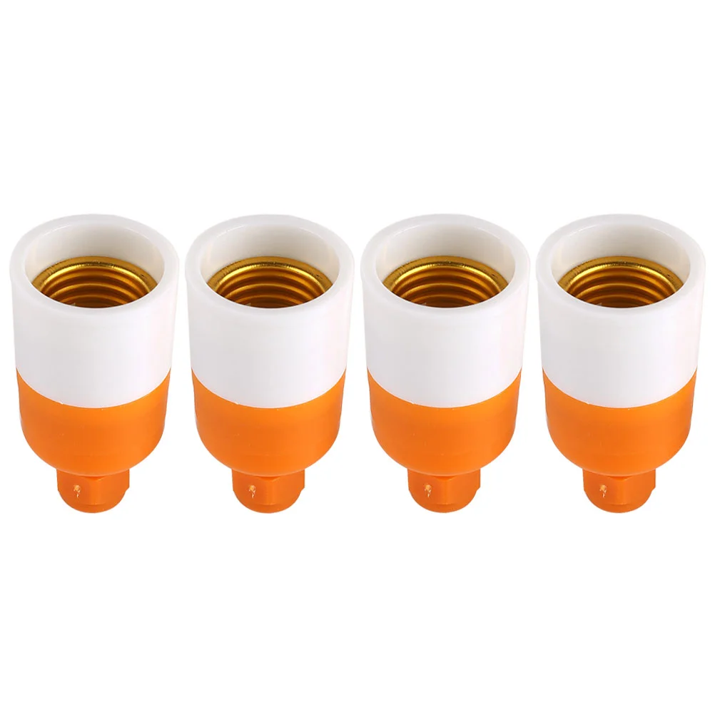 

4Pcs Copper Lamp Holder Suspension Waterproof E27 Lamp Holder for Outdoor