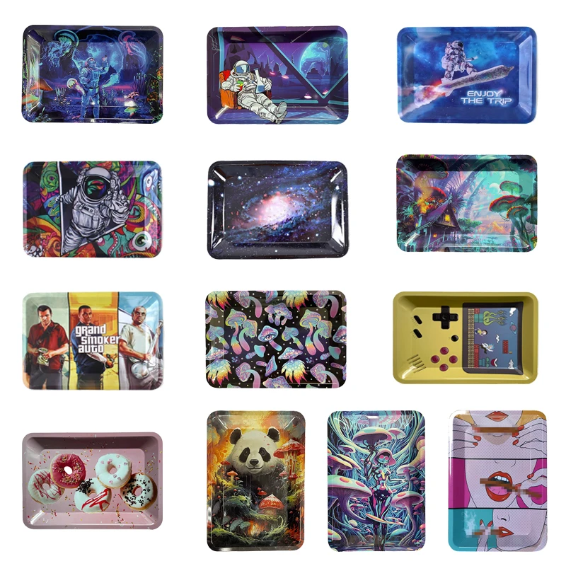 Экологичный металлический лоток для хранения сигарет, современный ...