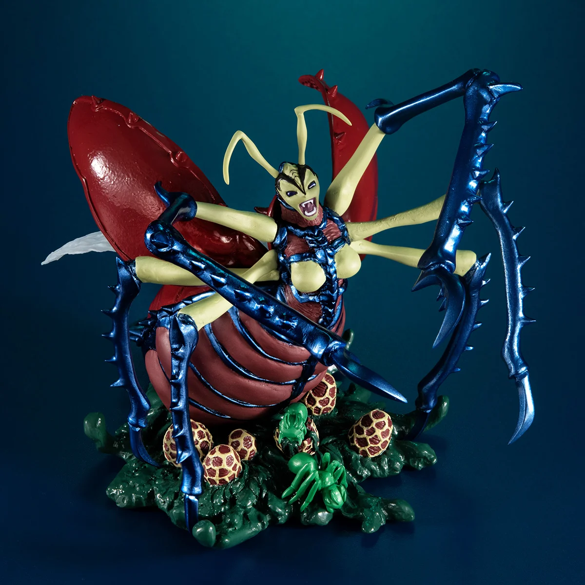 

Yu-Gi-Oh! MegaHouse Original MONSTERS CHRONICLE Insect Queen PVC Action Figures 140mm Anime Figurine Toys