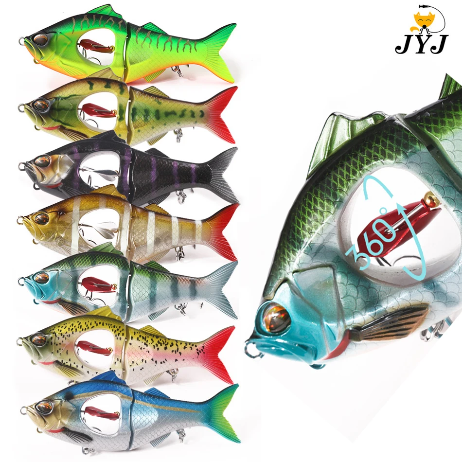

JYJ 83mm 113mm Hard ABS VIB lure fishing bait ,far casting sinking swimming bait propeller fishing bait