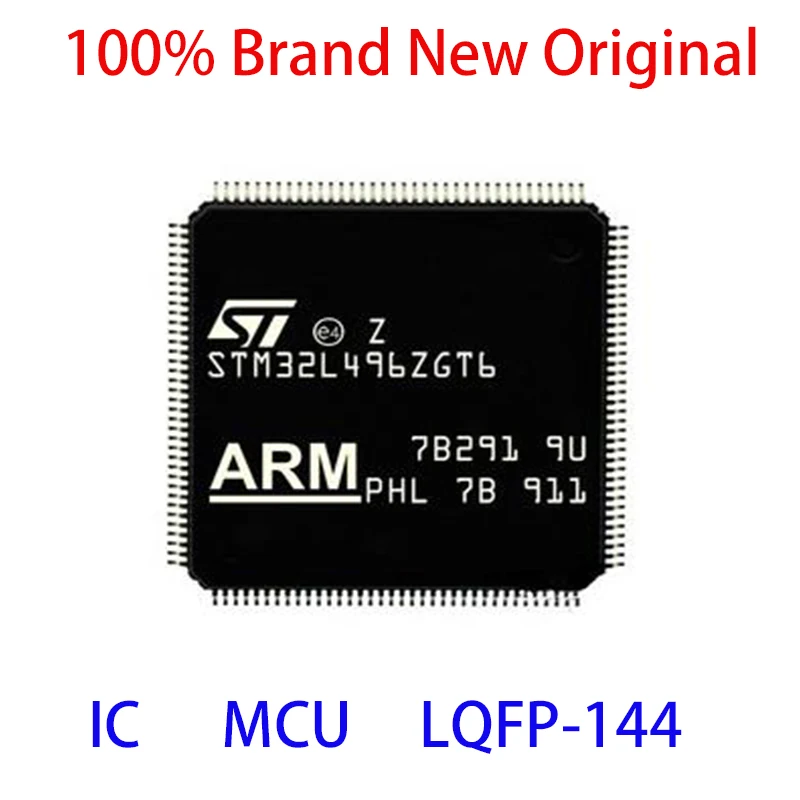 STM32L496ZGT6 STM STM32L STM32L496 STM32L496ZG STM32L496ZGT 100% Brand New Original IC MCU LQFP-144