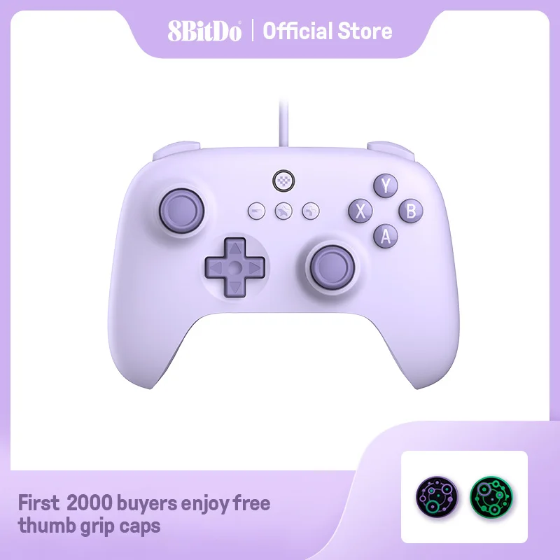 8BitDo Ultimate C Wired Gaming Controller for PC, Windows 10, 11