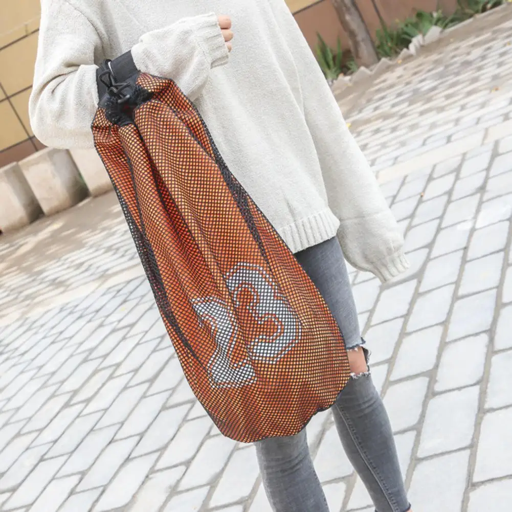 

High-quality Basketball Backpack Lightweight Volleyball Backpack Strong Bearing Soccer Storage Mesh Bag Long Service Time