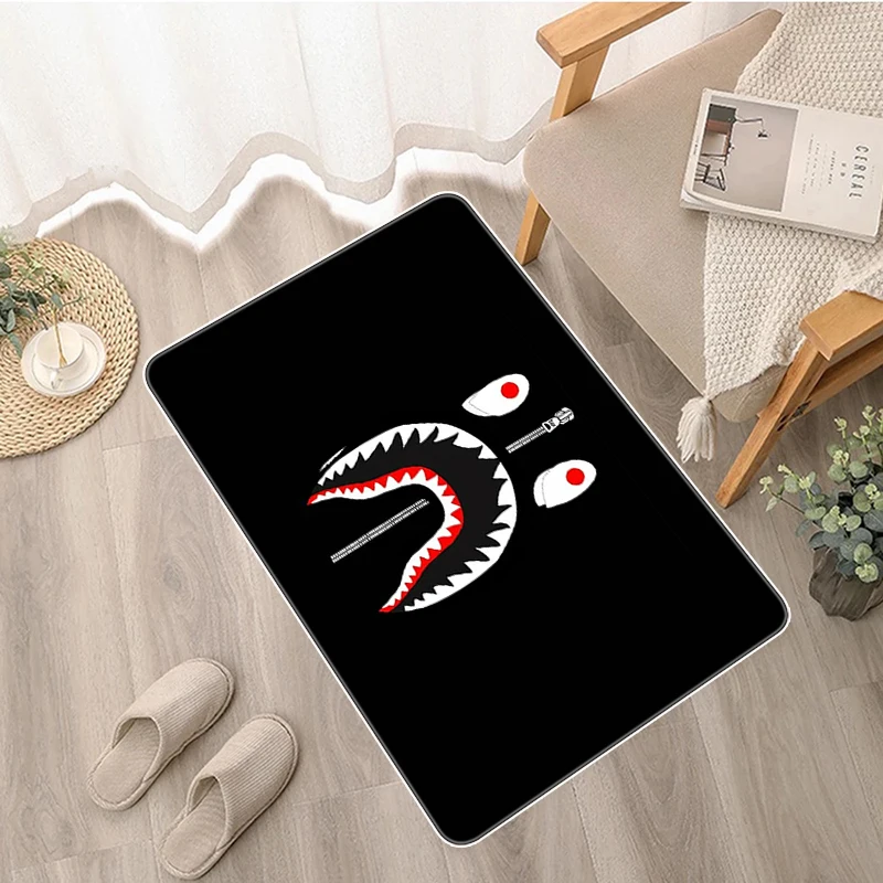 

B-bape Rugs for Bedroom Entrance Door Mat Carpet the Kitchen Living Room Rug Bathroom Home Lounge Mats Doormat Children Foot