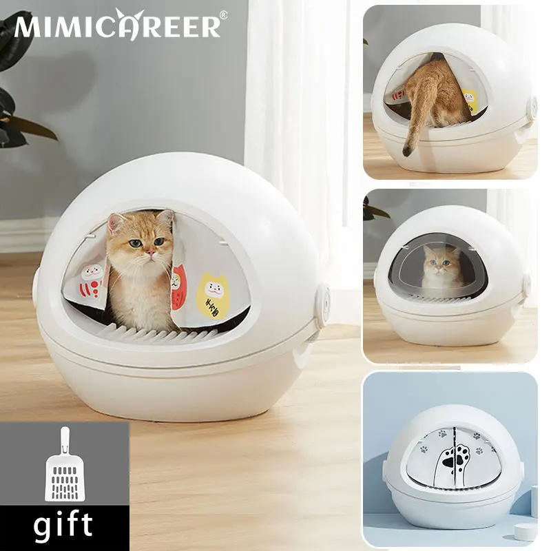 Контейнер для кошачьего туалета контейнеры с наполнителем ложкой пластиковые