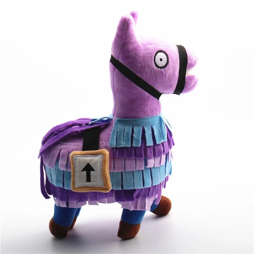 

25cm Fortress Night Hot Game Plush Toy Troll Stash Llama Soft Alpaca Rainbow Horse Stash Stuffed Toys Children Christmas Gift