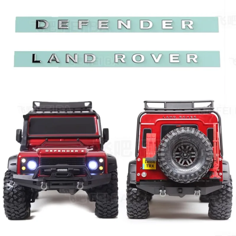 Металлическая Эмблема для 1/10 RC Crawler Car AXIAL SCX10 III AX103007 Traxxas TRX4 Defender Blazer RC4WD D110 DIY