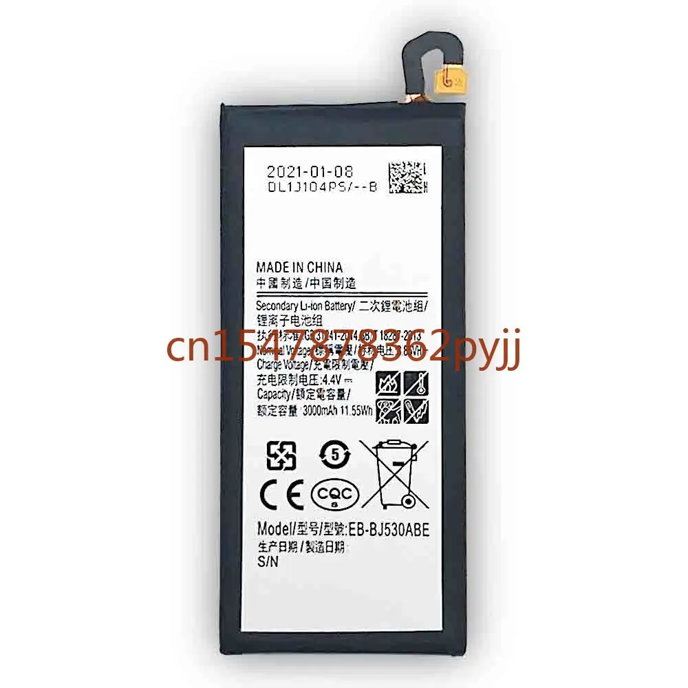 

For Samsung EB-BJ530ABE 3000mAh Battery for Samsung Galaxy J5 Pro 2017 J530 SM-J530K SM-J530F SM-J530Y Mobile Phone