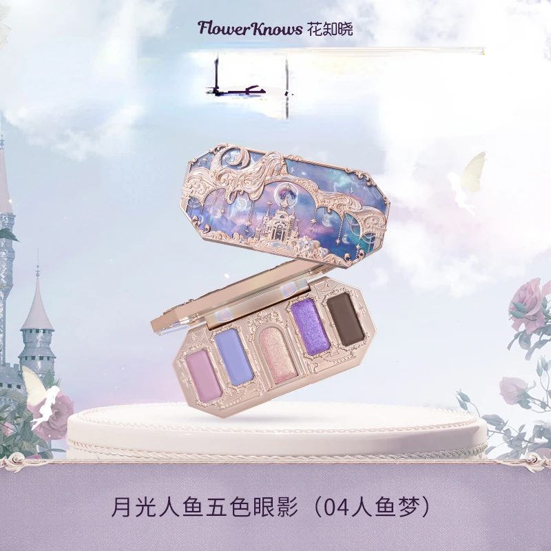 Тени для век русалка с лунным светом