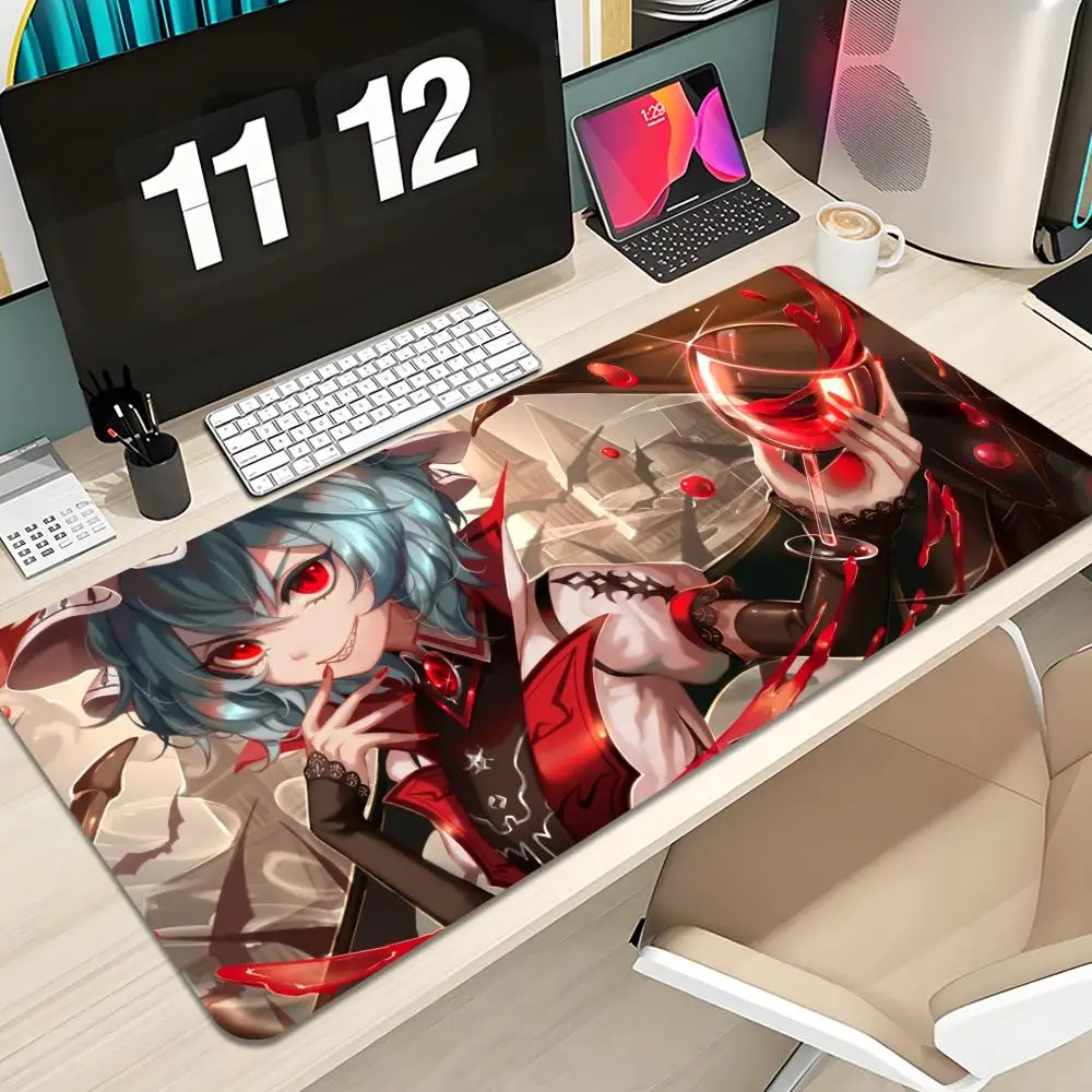 Remilia Scarlet Коврик для мыши Клавиатура Luge 1200X600 мм Настольный коврик ПК Геймер