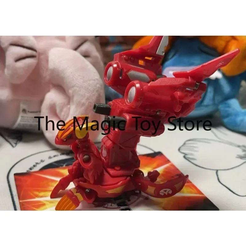 Оригинальные фигурки и коллекционные игрушки Bakugan Bakutech Friendship Warriors: Ген-единорог-дракон, Пылающий огненный дракон. (art.: 3920dbead563c) - 3920dbead563c