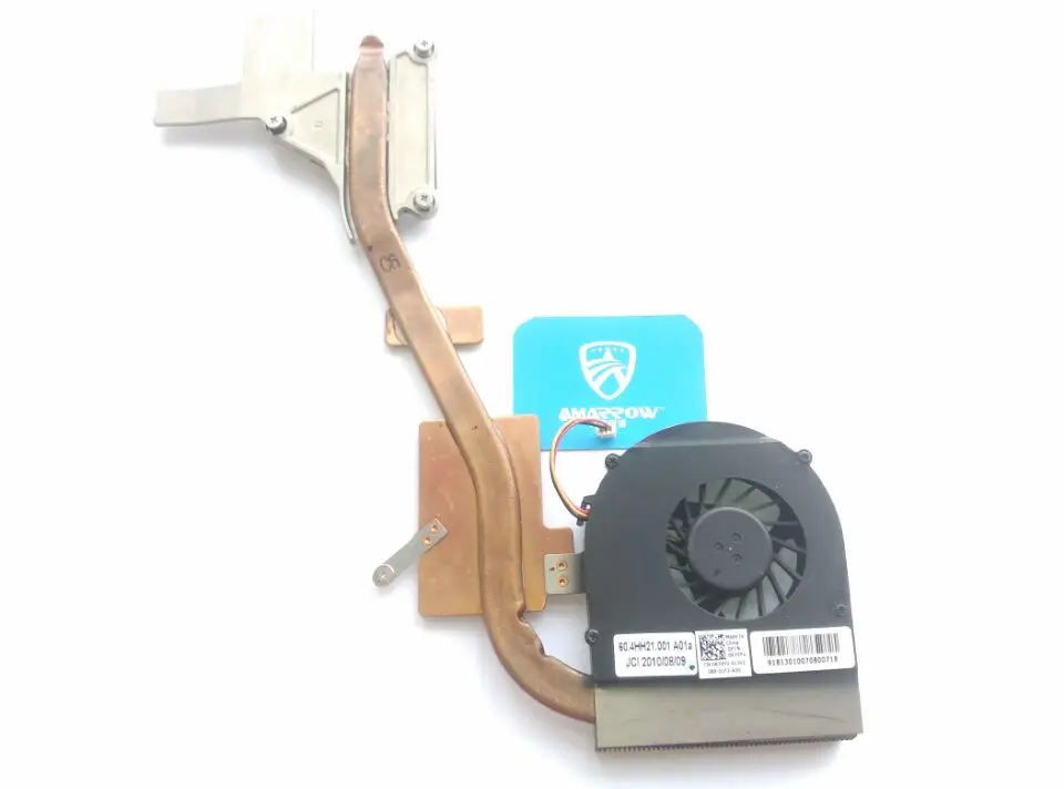 Оригинальный охлаждающий вентилятор для ноутбука DELL, кулер для процессора 15R M5010, радиатор для процессора OK74YV Оригинальный охлаждающий вентилятор для ноутбука DELL, кулер для процессора 15R M5010, радиатор для процессора OK74YV
