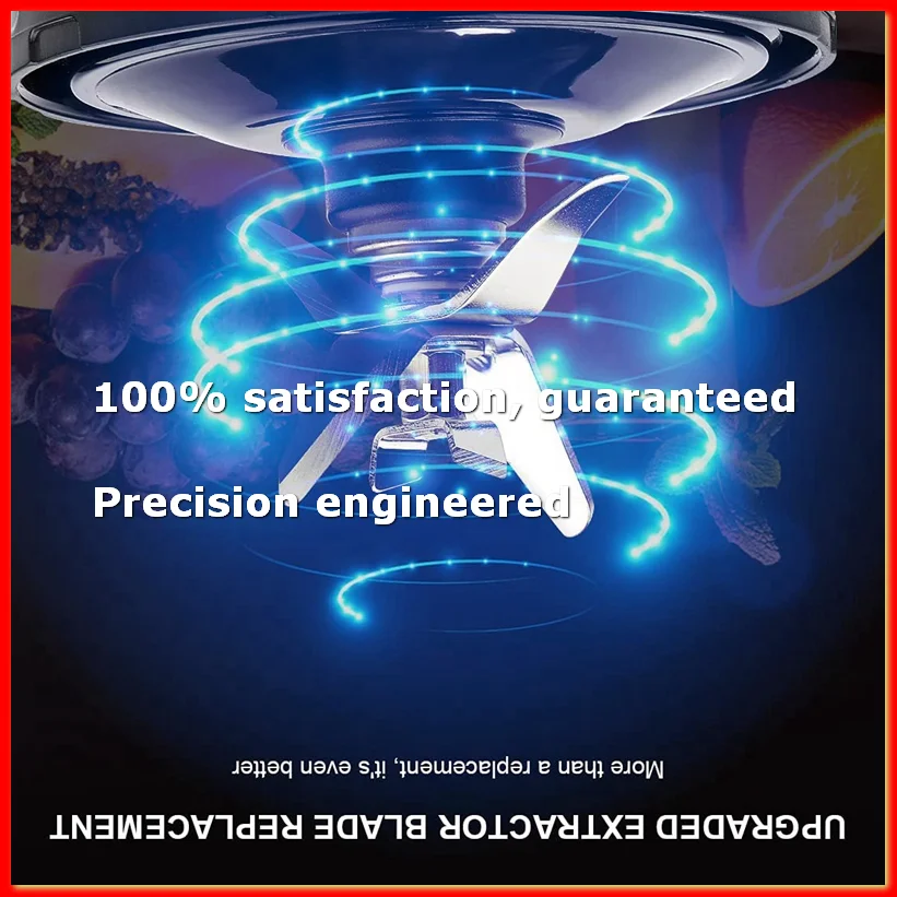 Фото Сменное лезвие для блендера с 6 зубьями, совместимое с Pro Extractor, для блендеров Auto IQ-ROWI №1