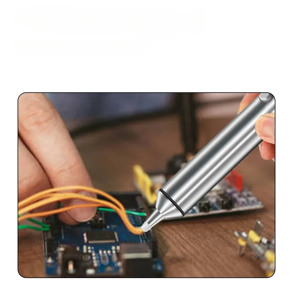 Алюминиевый мощный вакуумный оловоотсос с медным когтем для сварочных и