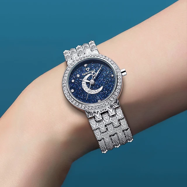 Mark Fairwhale Gift Brand Luxury Replica Clock Fashion Quartz Wristwatches Watch for Women Waterproof Women's 1