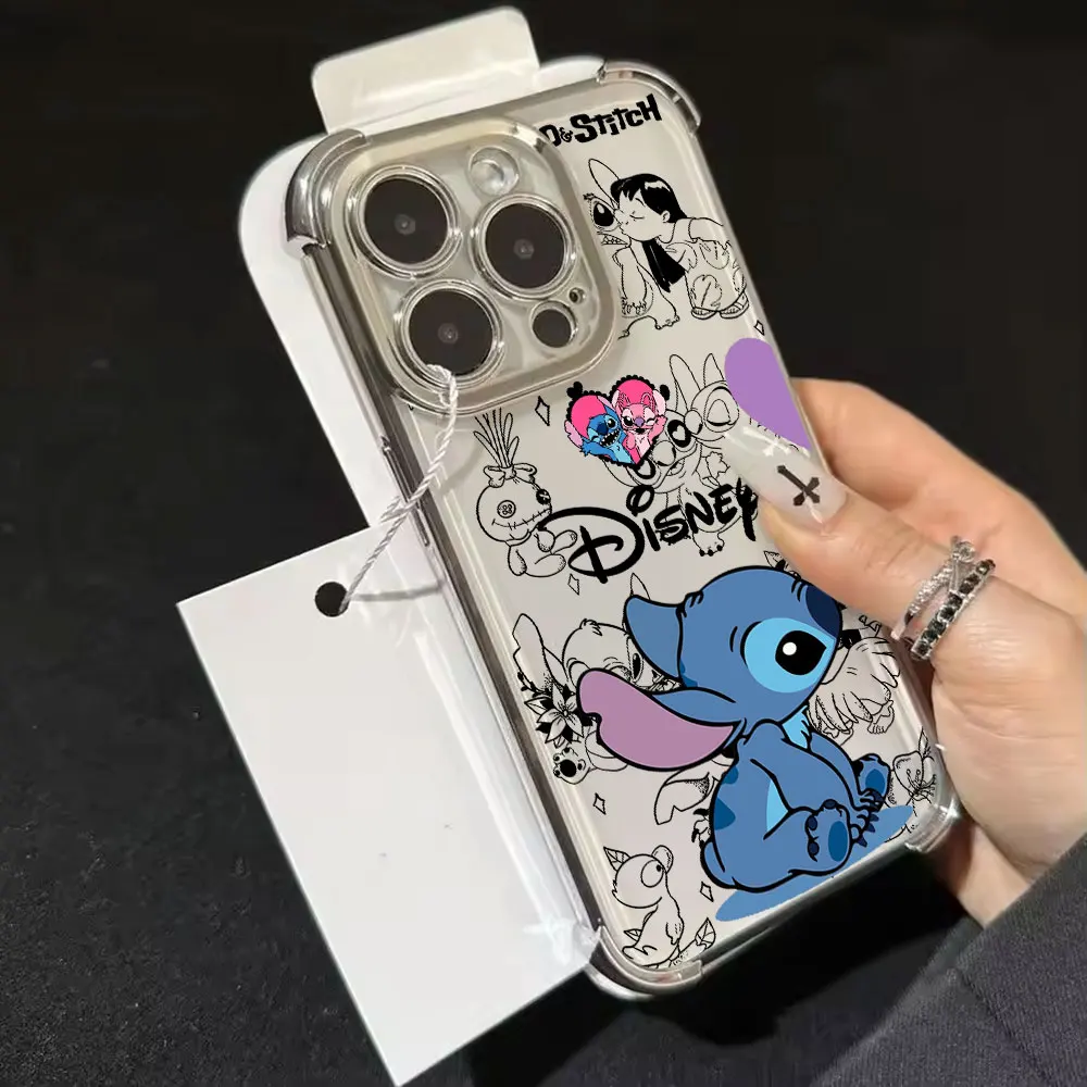 Фото Чехол для телефона Lilo Stitch Disney для Xiaomi Poco X8 Pro Max, чехлы X5 X6 X7 F4 F5 F7 Pro F8 Ultra M7 X8Pro, силиконовый защитный чехол №5
