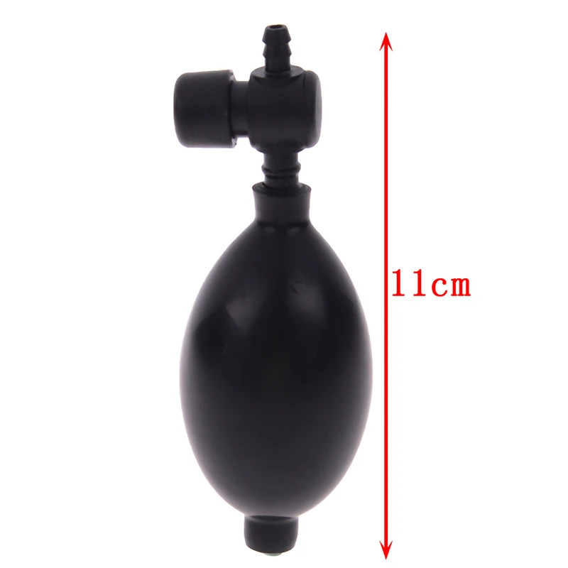 Medical Sphygmomanometer Tonometer Ball Blood Pressure Cervical Tractor Accessory Latex Air Inflation Balloon Bulb Pump Valve images - 6