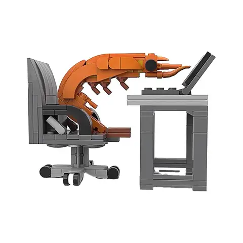 MOC пластиковые строительные блоки