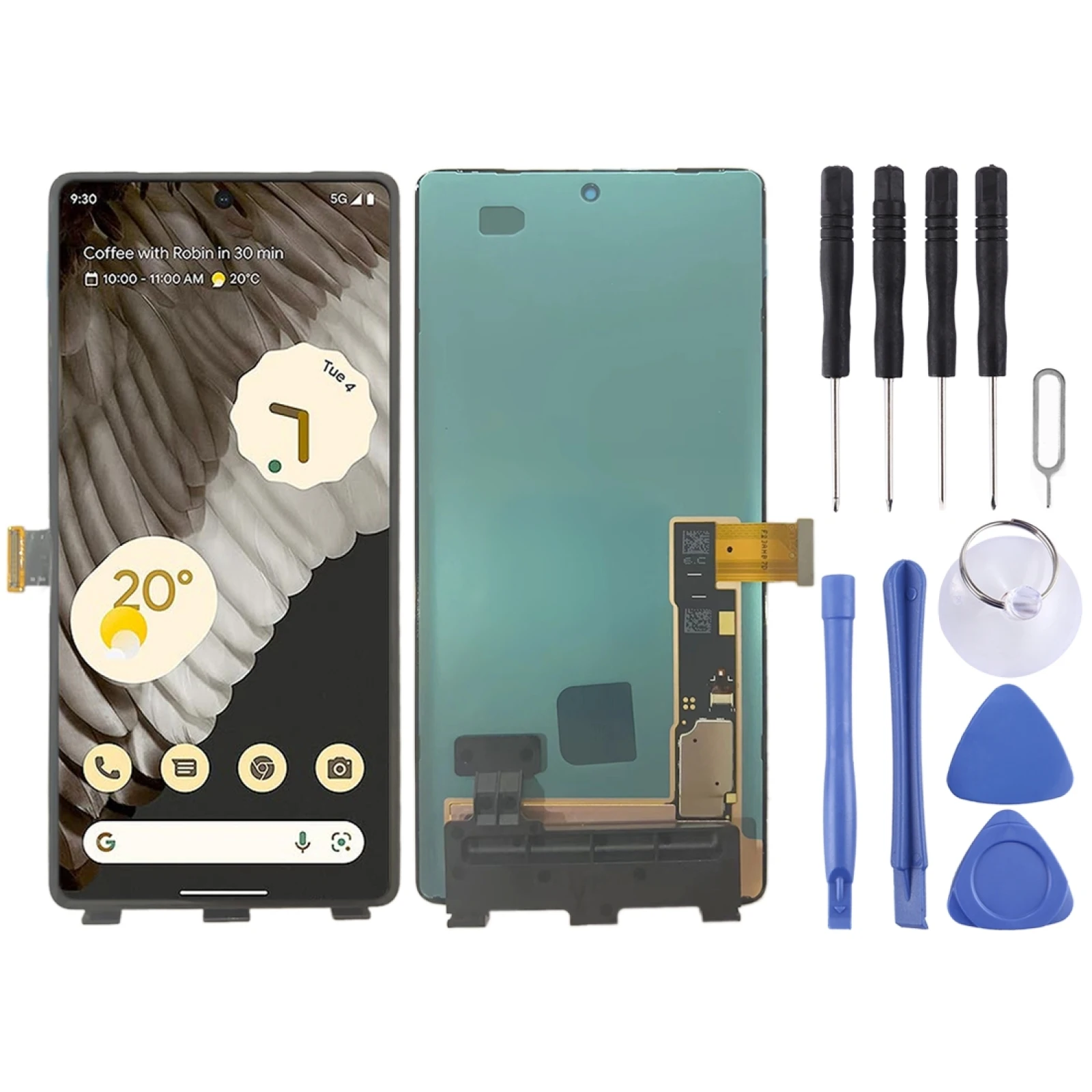 

Оригинальный LTPO AMOLED ЖК-экран для Google Pixel 7 Pro GP4BC с дигитайзером в полной сборке