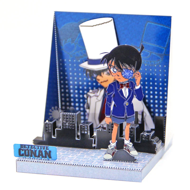 Железный Металл DIY сборка 3D трехмерная головоломка модель знаменитый детектив