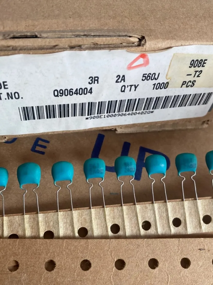 10 шт., медная ножка, 100 В, 56PF56P, японский TAITSU Xiantong, мягкий корпус, аудиопленочный конденсатор P5 мм (art.: 3920ca3c97dbc) - 3920ca3c97dbc