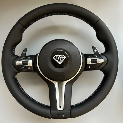 Кожаное рулевое колесо MT Auto M для BMW F30 F32 F10 F20 F07 F01 E46 E60 E90 M3 M5