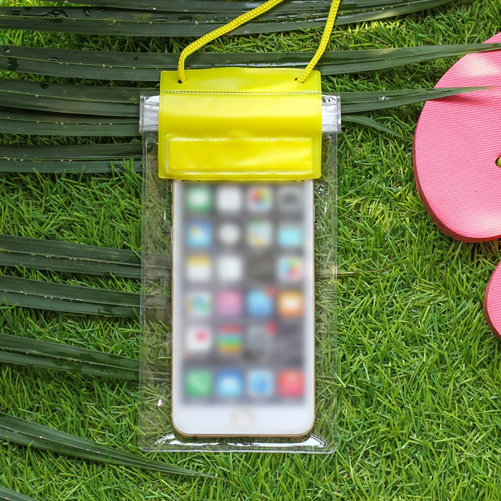 

Swimming Bag Phone Case Underwater Universal Pouch Waterproof Summer Swimming 19x10.5cm 7.2 Inch Phones Dry Bags
