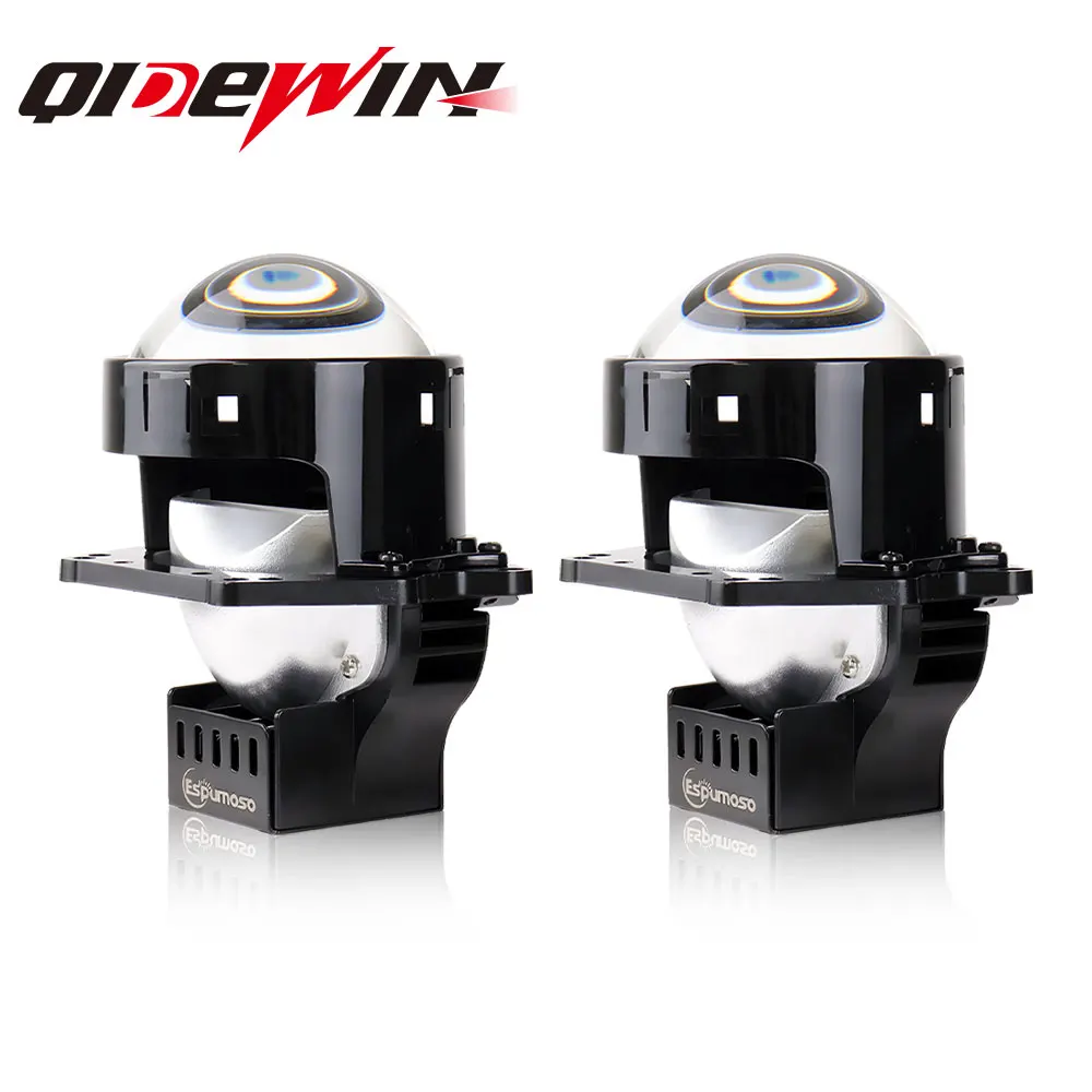 2 шт. трехдюймовые лампы для автомобильных фар 200 Вт 6000K