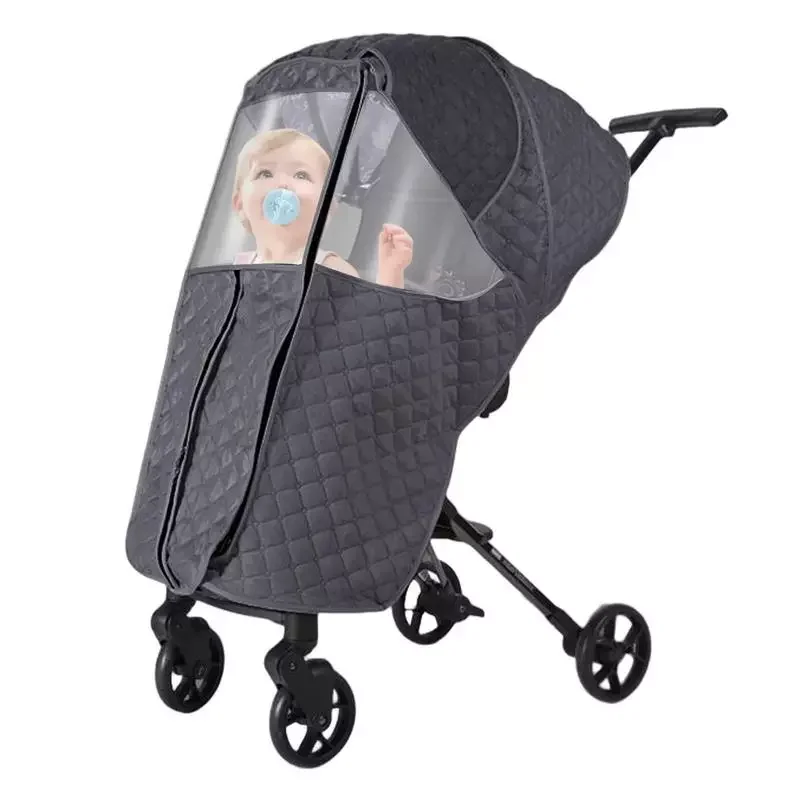 

NEW IN aterproof inter hicken ain over ind ust hield ull aincoat aby troller ccessories