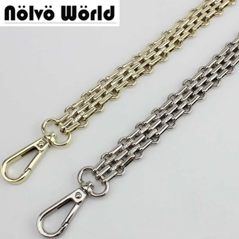 

High Grade 17mm Width bag strap chain purse handle purse metal strap replaced handbag strap bag parts fashion style