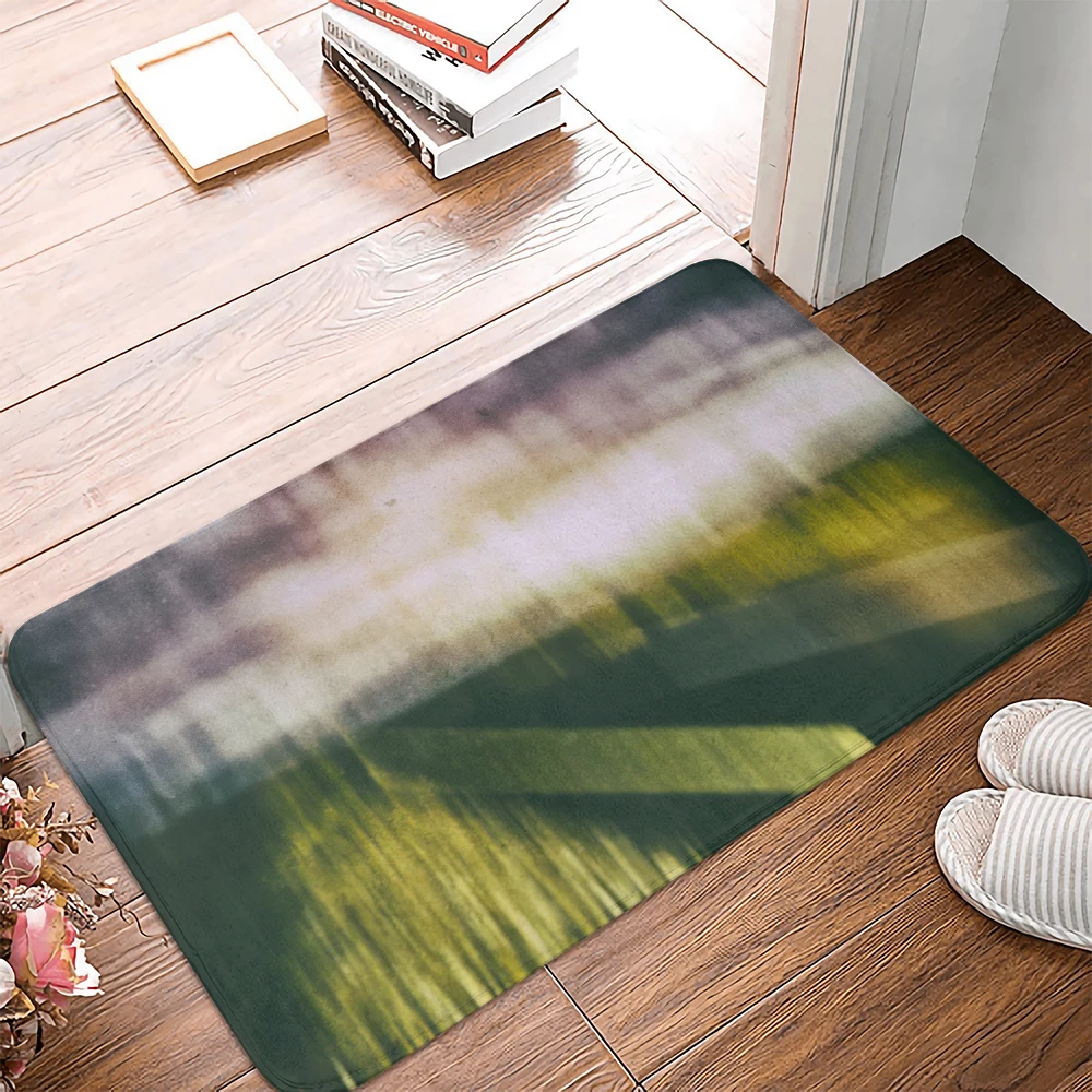 

Современный геометрический напольный коврик в скандинавском стиле с рисунком масляной живописи, дверной коврик, маленький коврик, несколь...