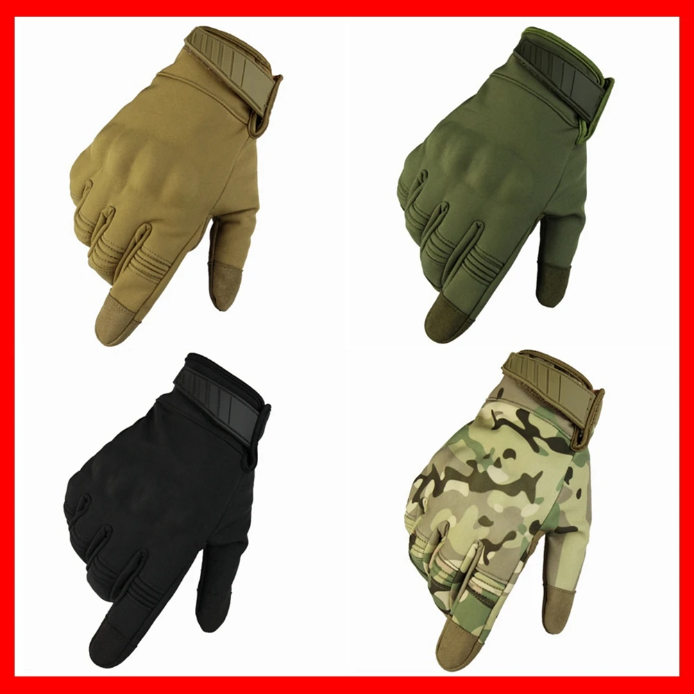 

Touch Screen Motorcycle Gloves Motocross Winter Thermal Non-slip Motorbike Riding Bike Windproof Tactical Fighting Gym Gloves