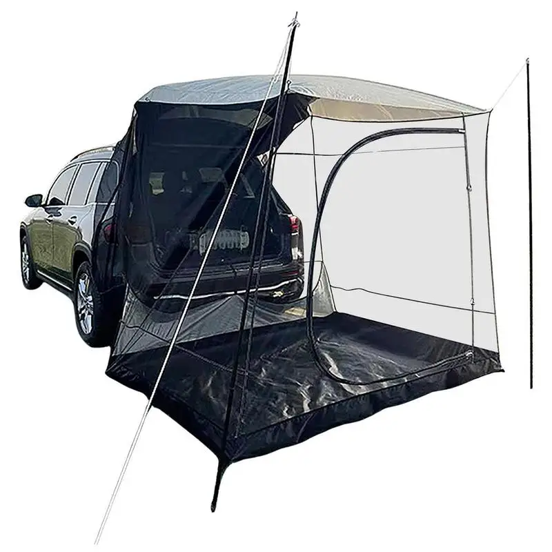 

SUV Tent Oxford Tailgate Tent Foldable UV-Proof Car Rear Extension Tent Car Camping Road Trip Tent For Outdoor