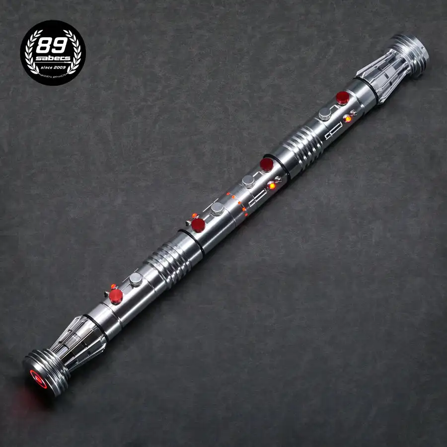 89Sabers Darth Maul Lightsaber 2PCS High Quality New-Pixel Smooth Swing Proffie board LED Strip heavy dueling cosplay gift