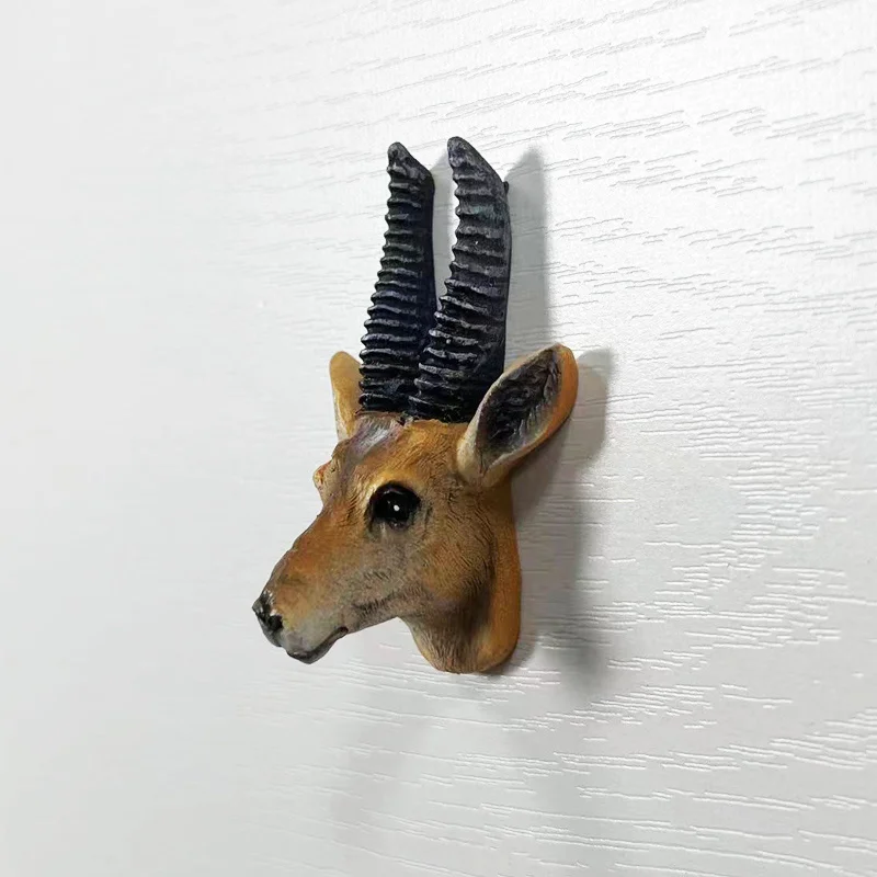Фото Замбия Мозамбик Путешествия 3D Магнитный Магнит на Холодильник Сувенир Blackbuck Антилопа Ремесло Магнитное Украшение №5