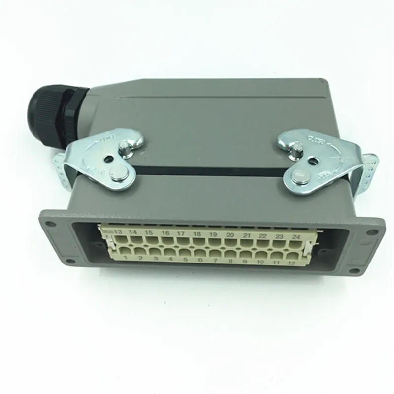 

Rectangular Heavy-duty Connector 10 Core 16 Core 24 Core Waterproof Aviation Plug Hot Runner Insert 6 Core 32 Core 48 Core