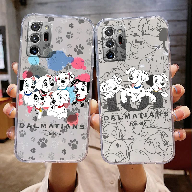 

Disney Dalmatians For Redmi Note 12 Pro Plus 11 11T 10 9 8 Pro Lite Pro Max 5G 4G Transparent Phone Case