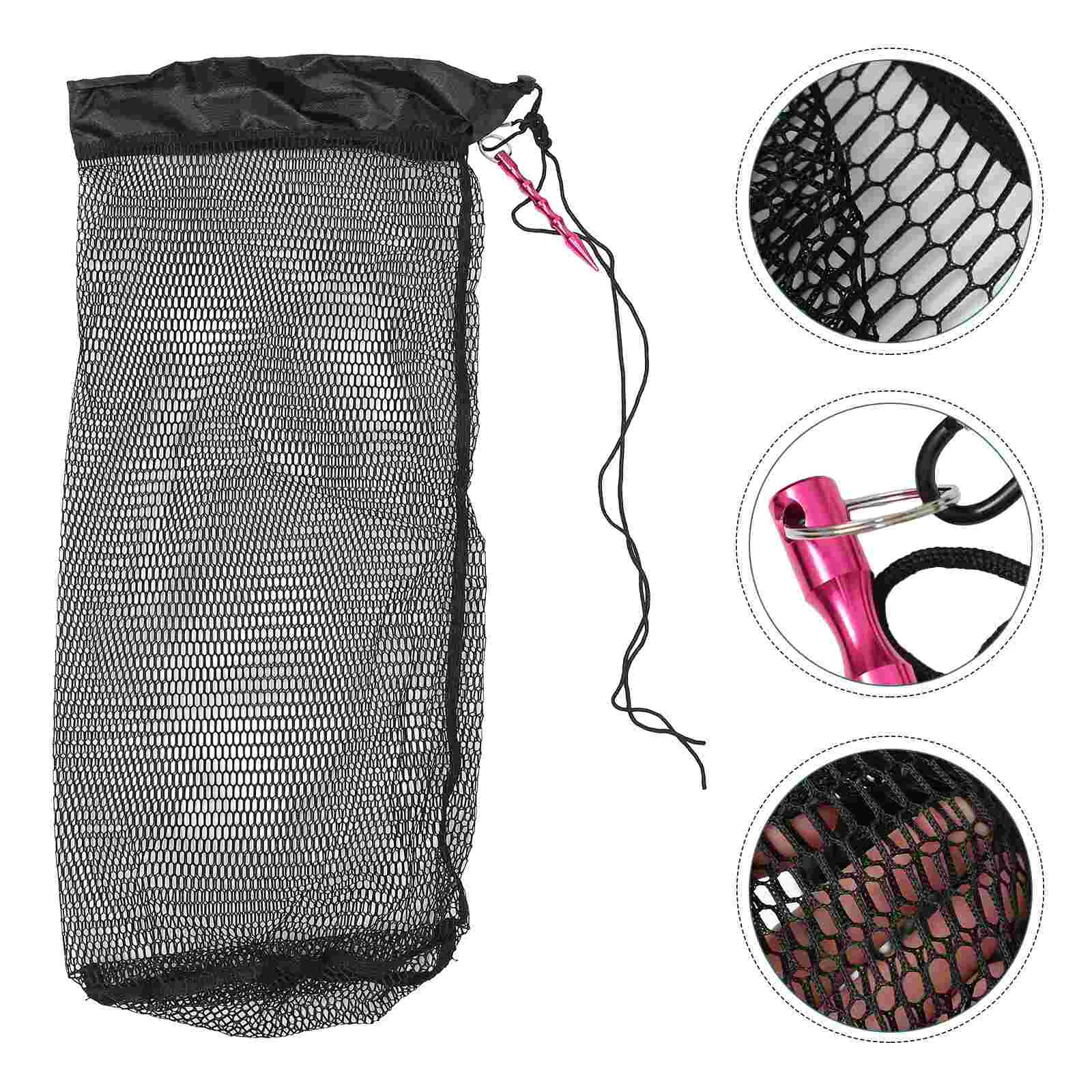 

Fishing Net Fish Mesh Basket Cage Bag Catch Crab Lightweight Nylon Catching Outdoor Large Shrimp Crawfish Catcher Supplies